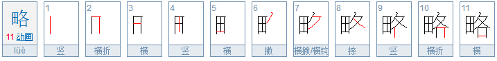 略是什么意思