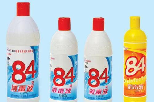 “84消毒液”名字的由来是？