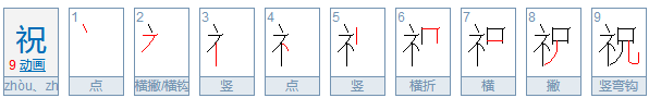 礻衤字旁的字有哪些？