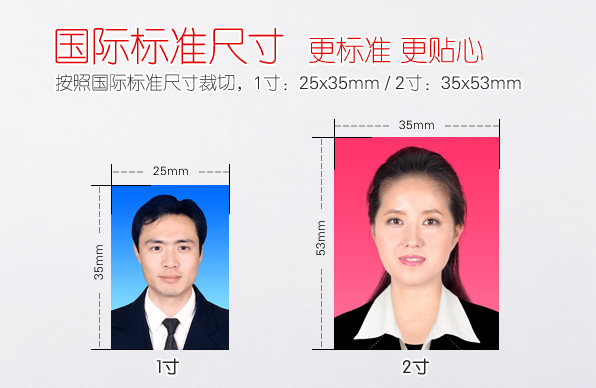 一寸 二寸 五寸 七寸 照片的规格是多少？