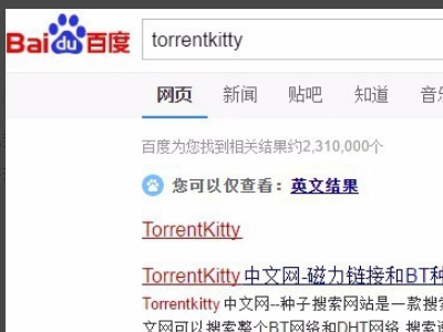 torrentkitty search engine怎么用