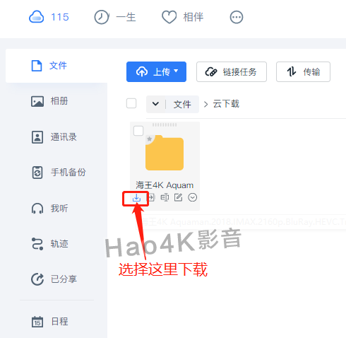 115网盘怎么下载电影啊？