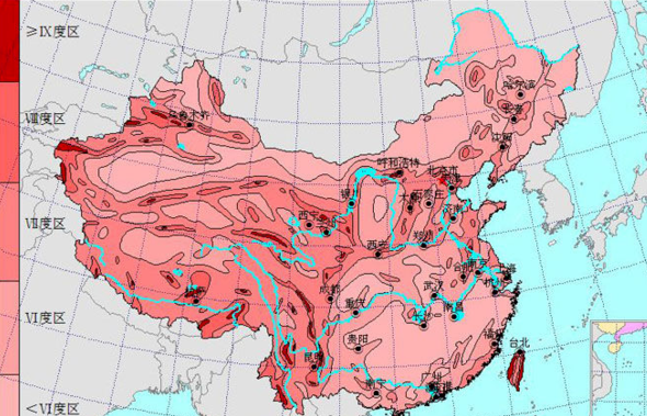 地震烈度、地震基本烈度和抗震设防烈度区别与联系？