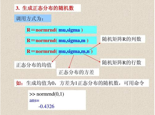 Matlab中的normrnd语句产生的是伪随机数吗?