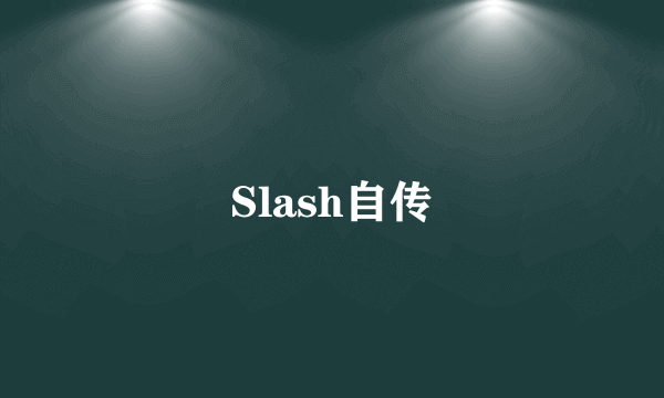 Slash自传