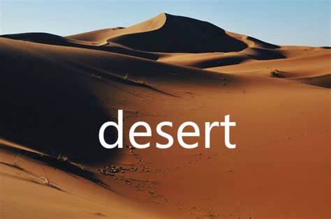 desert是什么意思？