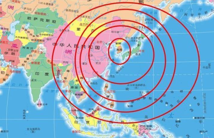 韩国在地图上哪个位置