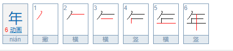 年的意思是什么？