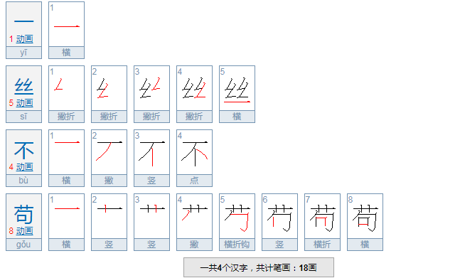 一（）不（）形式的词