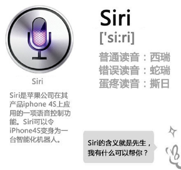 siri 怎么读？