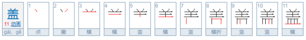 冒查什么部首