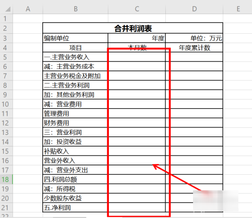 合并报表的编制方法