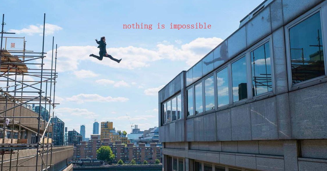 nothing is impossible什么意思