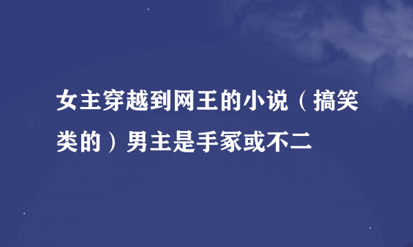 女主穿越到网王的小说（搞笑类的）男主是手冢或不二