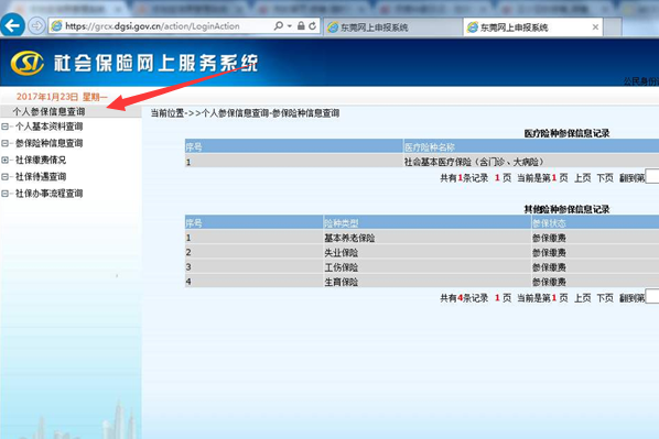 东莞社保个人怎么查询