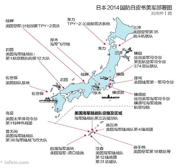 驻日美军有多少人 实力强吗？