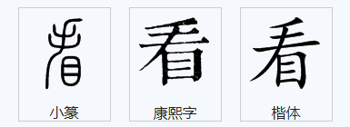 “看”字的偏旁部首是什么？