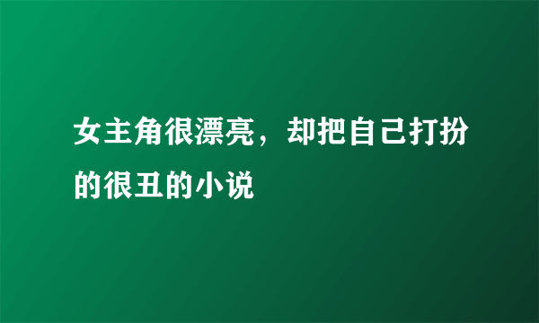 女主角很漂亮，却把自己打扮的很丑的小说