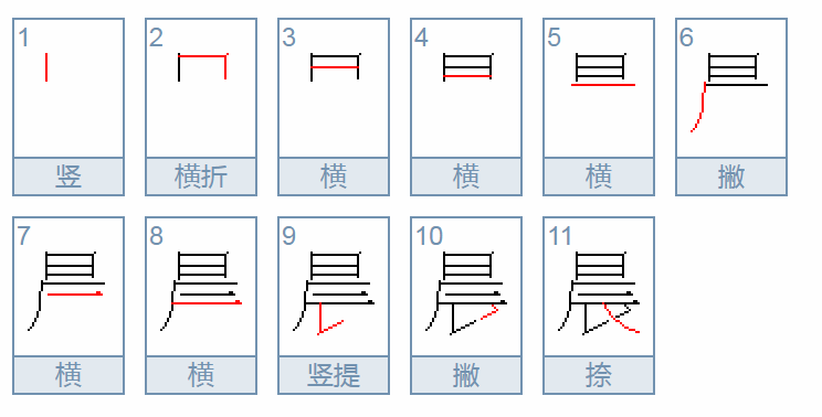 晨的音序部首各是什么