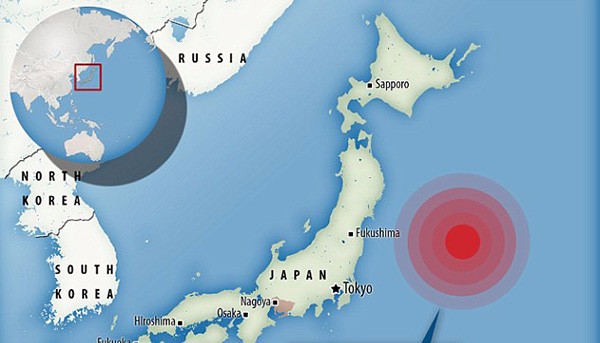 日本何处近海发生6.0级地震？