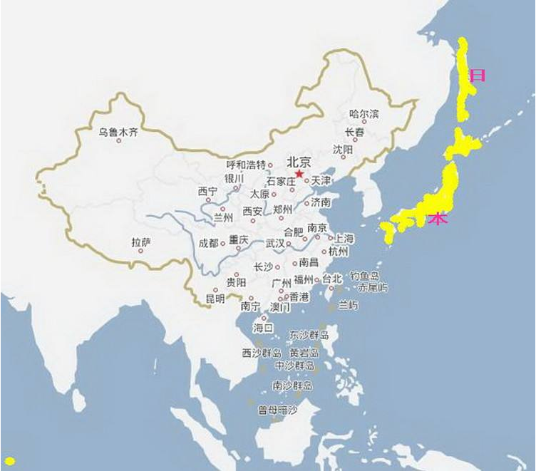 日本的国土面积相当于中国的哪个省