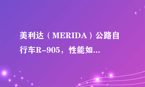 美利达（MERIDA）公路自行车R-905，性能如何，价位是多少？