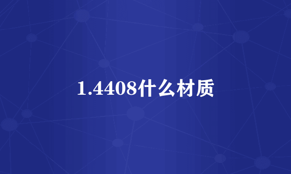 1.4408什么材质