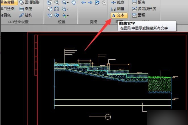 CAD2014里不能显示文字和标注