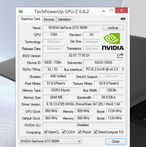 GTX950m显卡属于什么级别的显卡啊？和gtx950差多少？