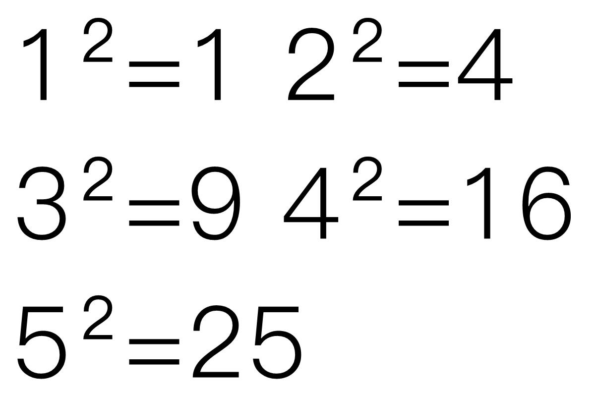 1~30的平方， 1~30的立方。