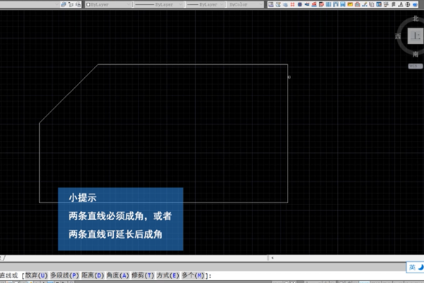 CAD里面的倒角命令（cha）怎么用啊？