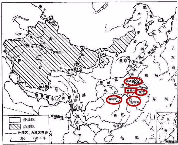 中国五大淡水湖有哪些?