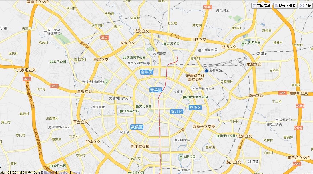 成都地图