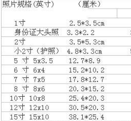 8寸照片尺寸多少厘米