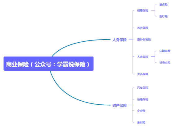 商业保险具体有哪些种类