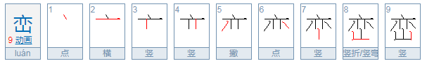 峦字用粤语怎么读？