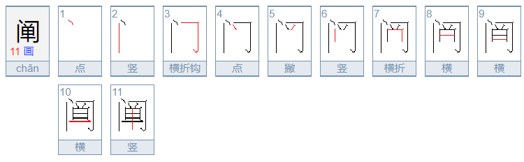 〝阐〞字怎么读