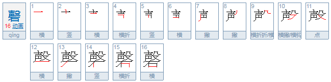 磬和罄的区别是什么？