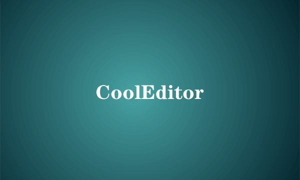 CoolEditor